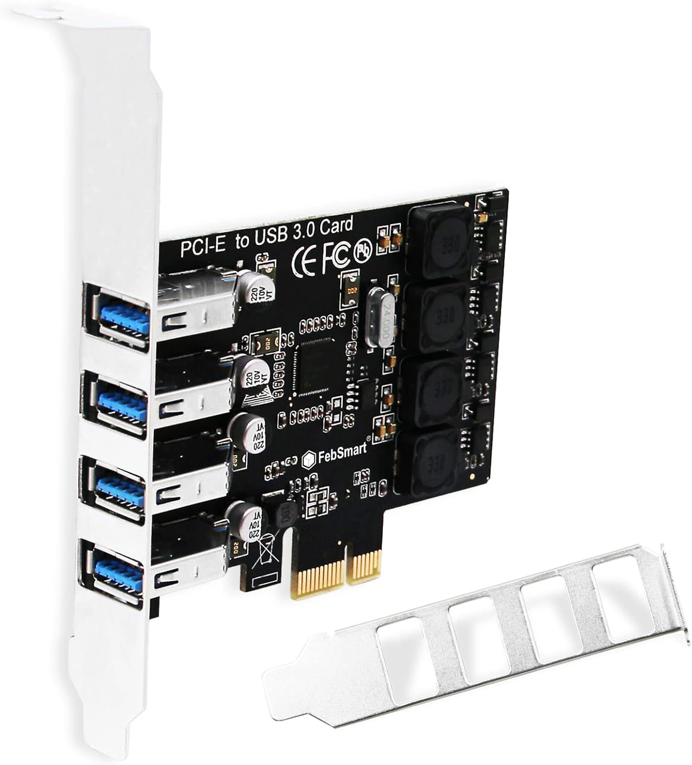 FebSmart USB 3.0 Expansion Card - Supercharge Your Desktop