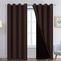 Yakamok Blackout Curtains 84 in Panels - 100% Blackout, Thermal