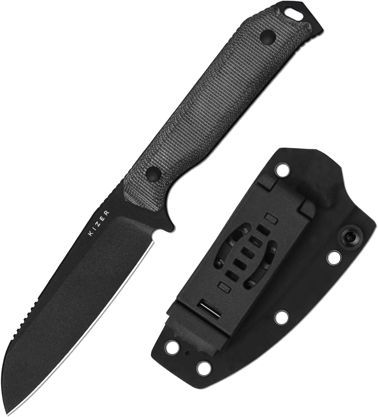 Kizer Begleiter Fix Fixed Blade Knife for Hunting and EDC