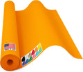 USA Made 36 in x 1200 in Orange Kraft Paper Roll - Durable Craft Paper