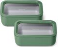 Caraway 2pc Glass Food Storage Set - Non Toxic & Stylish