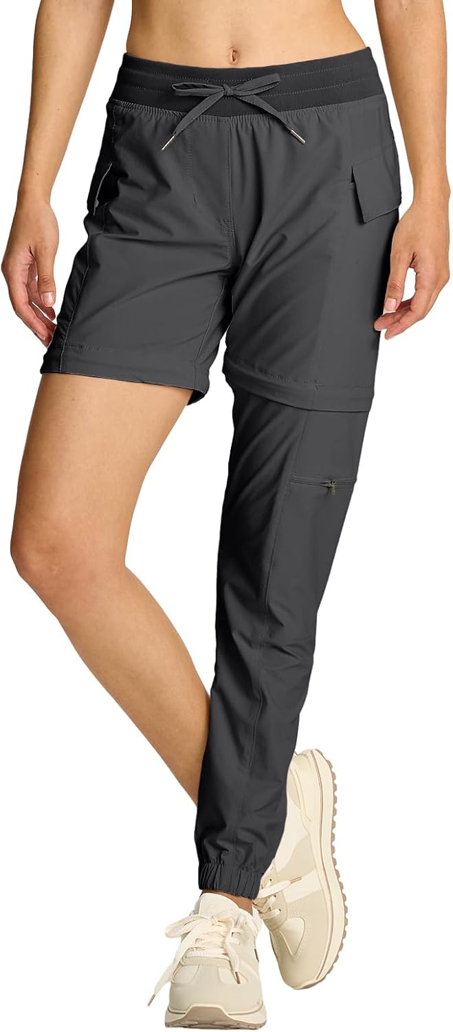 Smawell Women's Convertible Hiking Pants for Outdoor Adventures