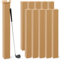 Qilery 10 Pcs Golf Club Shipping Boxes for Moving and Storage