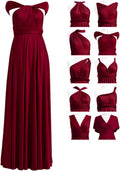 Infinity Dress with Bandeau - Convertible Long Multiway Bridesmaid ONE