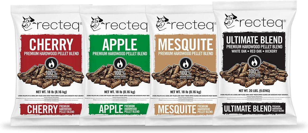recteq 74lb Pellet Variety Bundle for Ultimate Grilling Flavor