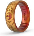 Enso Rings Etched Star Wars Silicone Ring for Fans - Comfortable Fit