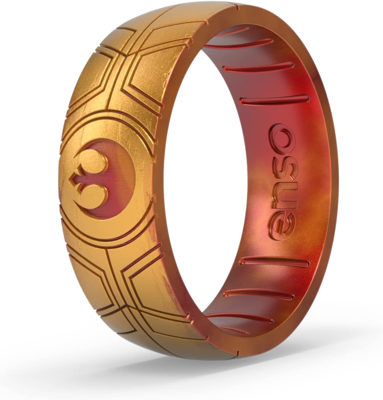 Enso Rings Etched Star Wars Classic Silicone Ring for Comfort