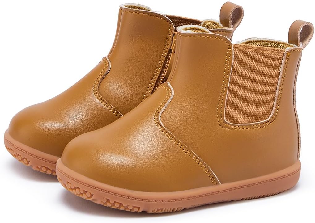 BMCiTYBM Baby Boys Girls Boots for First Walking Booties