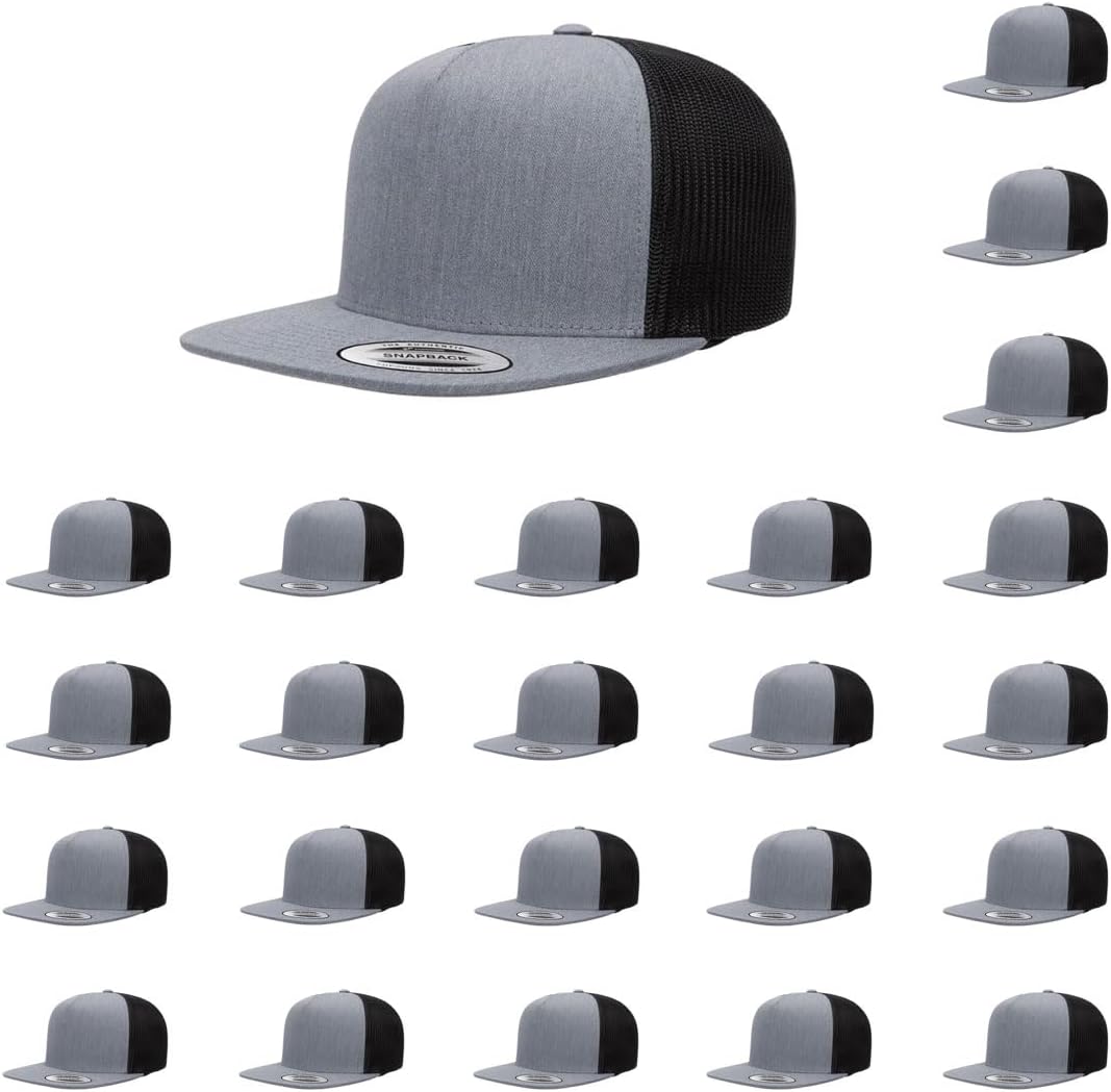 Yupoong 5-Panel Classic Trucker Cap for Stylish Comfort