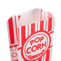 Carnival King Paper Popcorn Bags Red/White 100 Count - Classic Fair