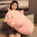 Pig Plush Pillow Soft Pig Stuffed Animal Toy Piggy Body Pillow - Large