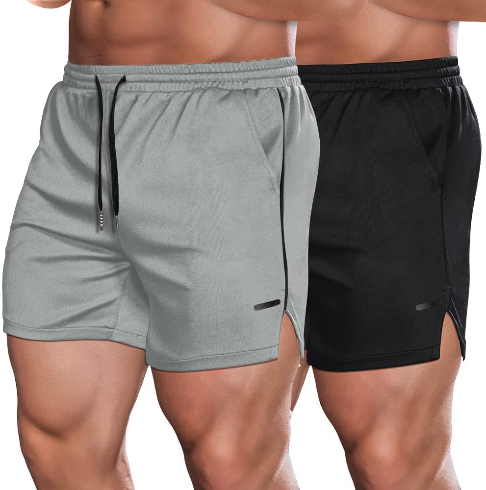 COOFANDY Men's 5 Inch Gym Workout Shorts for Ultimate Comfort