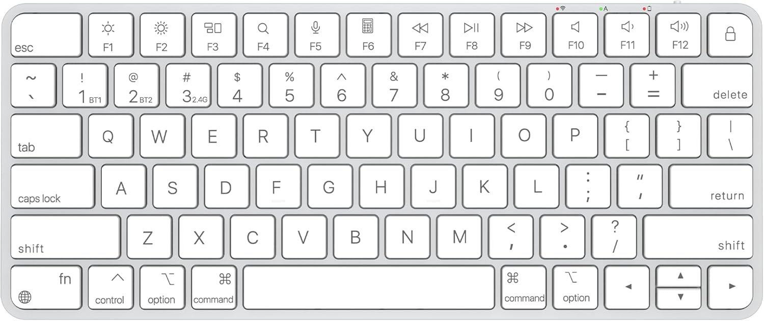 Ultimate Mac Wireless Keyboard - Multi Device Connection