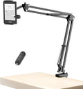 Metal Bedside Tablet Holder for Kindle Reading - Handsfree Page Turner