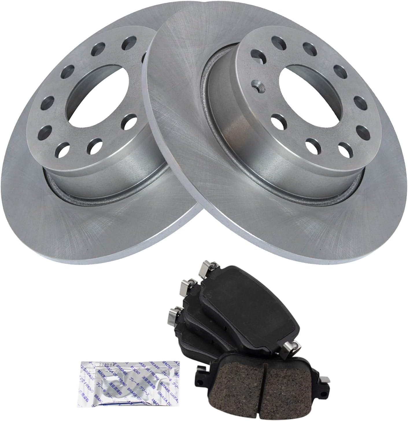 TRQ Rear Brake Pad & Rotor Kit for Volkswagen Vehicles Review