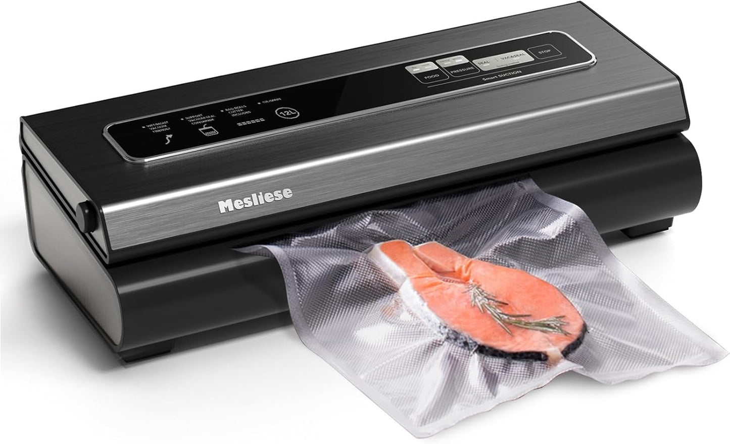 Vacuum Sealer Machine with 90Kpa Suction for Food Preservation