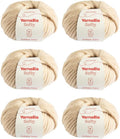 Softy Yarn Bulky Weight 6-Pack Merino Wool - Ultra-Soft Bulky