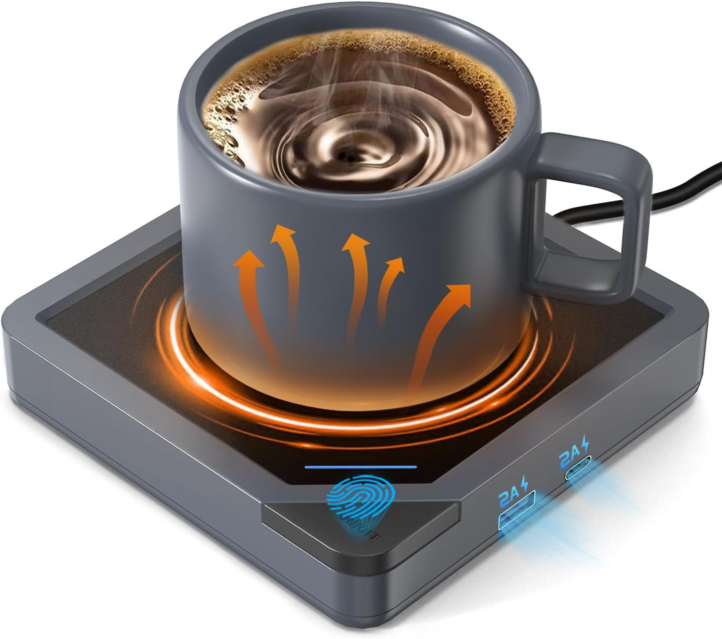 USB Smart Mug Warmer - Keeps Your Drink Hot!