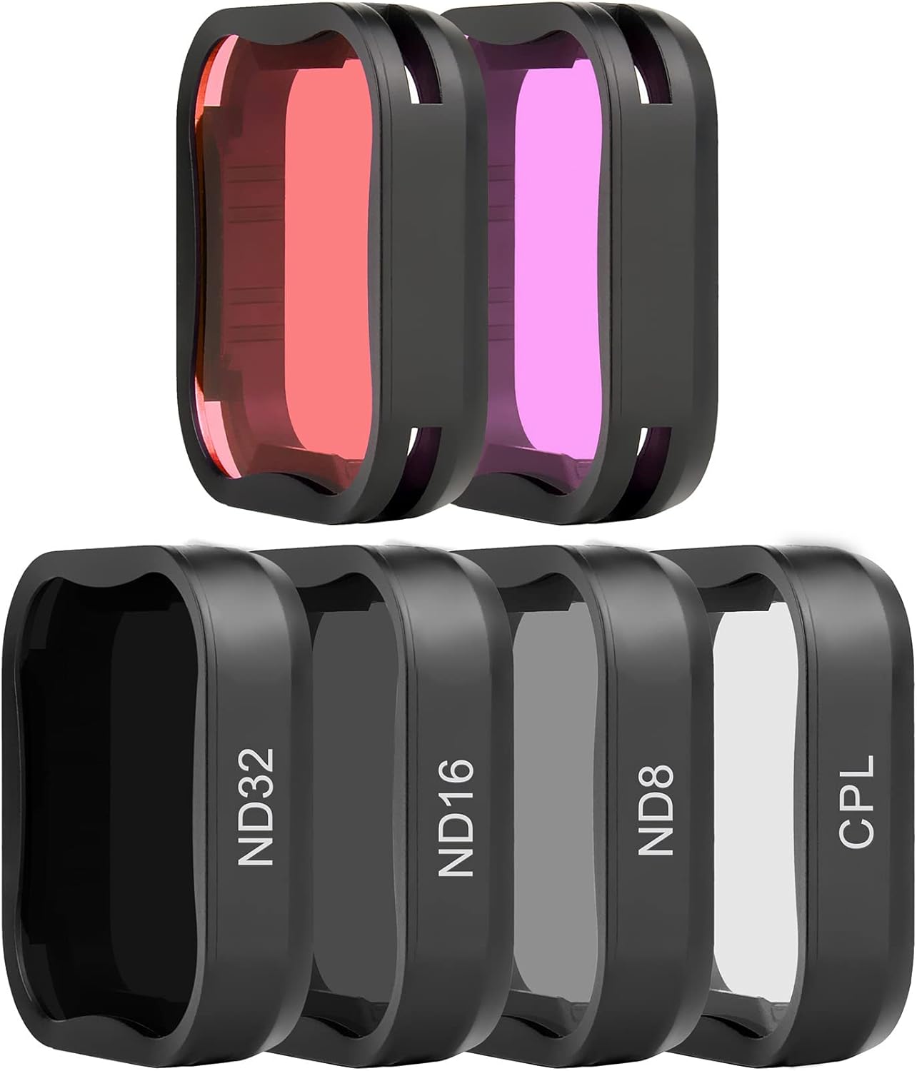 SOONSUN 6-Pack Lens Filter Set for GoPro Hero 5 6 7 Black