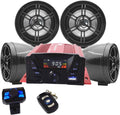 UTV ATV Anti-Theft Bluetooth Motor Remote Speaker - Compact Ride Amp
