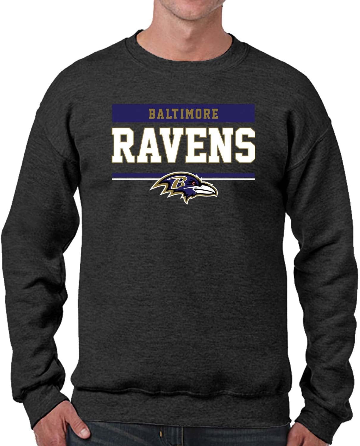 Baltimore Ravens Crewneck Sweatshirt - Stay Warm & Stylish