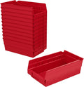 Akro-Mils 30130 Plastic Shelf Bins 12-Pack - Heavy Duty Garage