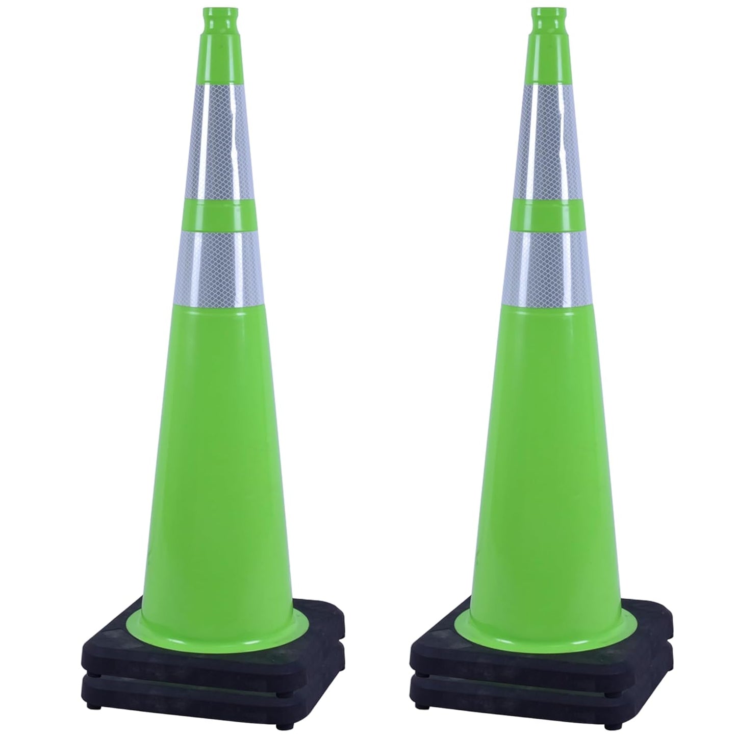 36 Inch Large Traffic Cones for Roadwork and Safety Use