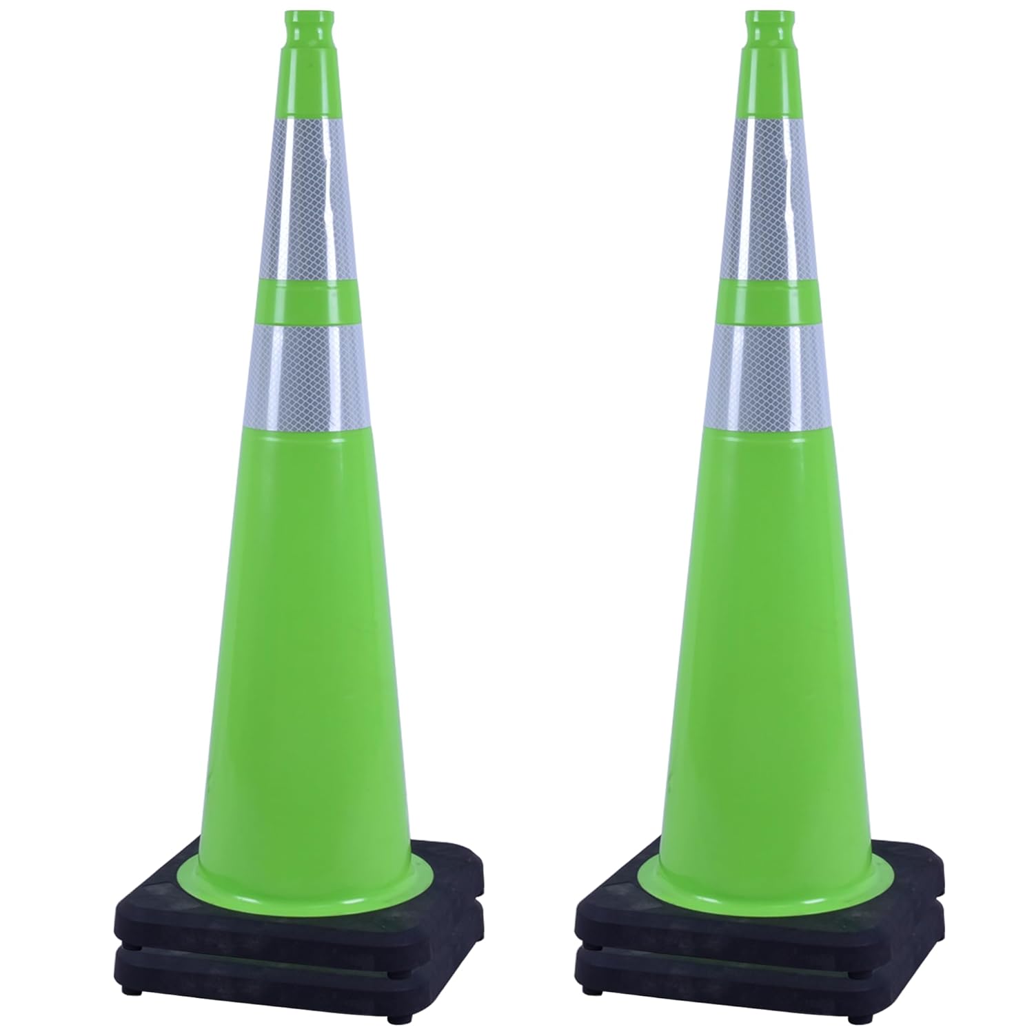 36 Inch Large Traffic Cones for Roadwork and Safety Use