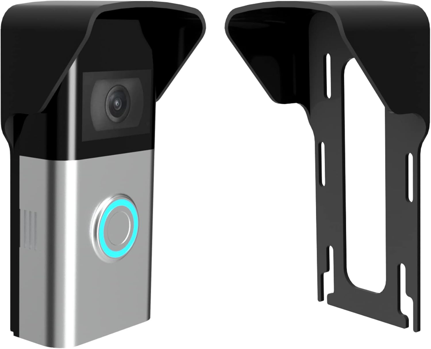 Rain Sun Hood for RingDoorbell - No Drilling Needed