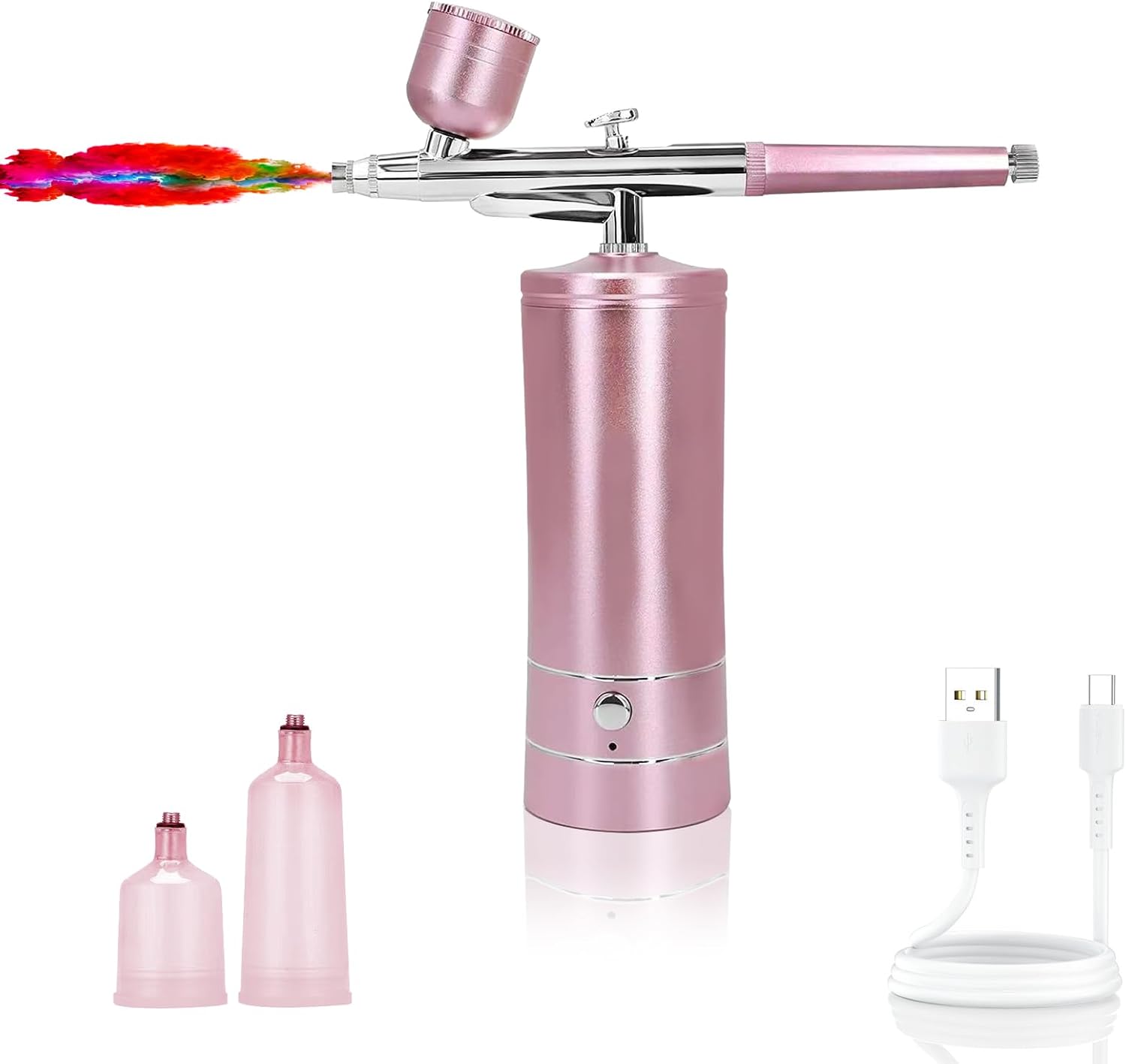 Portable Wireless Airbrush Gun - High-Pressure, Rechargeable Kit