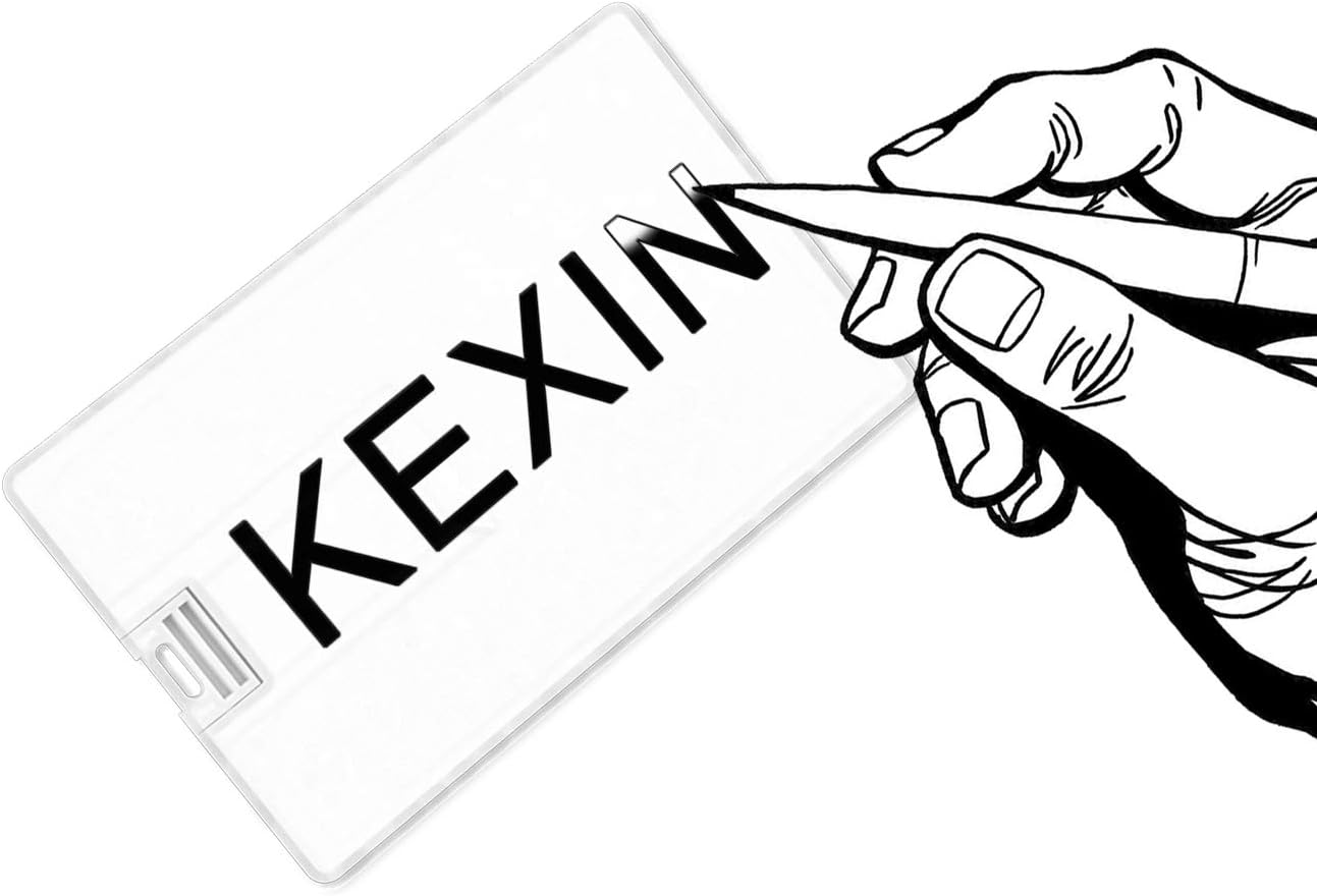 Custom Logo USB Flash Drives in Credit Card Shape for 50 Pack