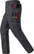 Mens Work Pants Ripstop Waterproof Cargo Pants for Men - Durable These