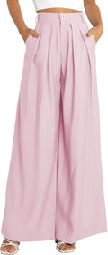 Chic Wide Leg Palazzo Pants for Women Ideal for Office Attire