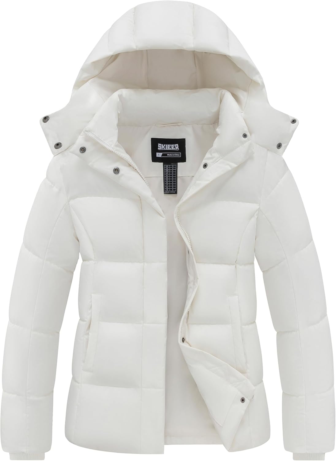 Skieer Waterproof Quilted Parka - Stay Warm & Stylish!