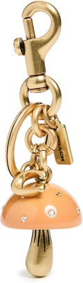 Coach Bag Charm Mushroom Keychain - Cute Durable Accessory