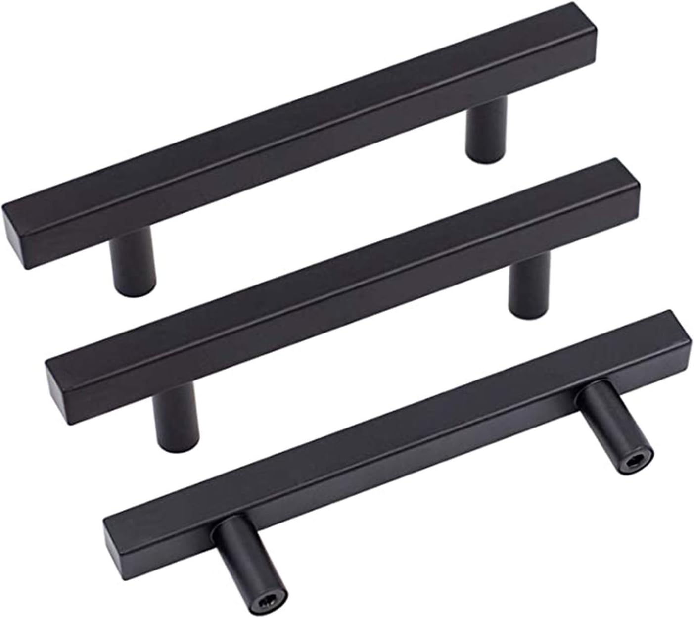Modern Black Cabinet Pulls for Stylish Kitchen Upgrade