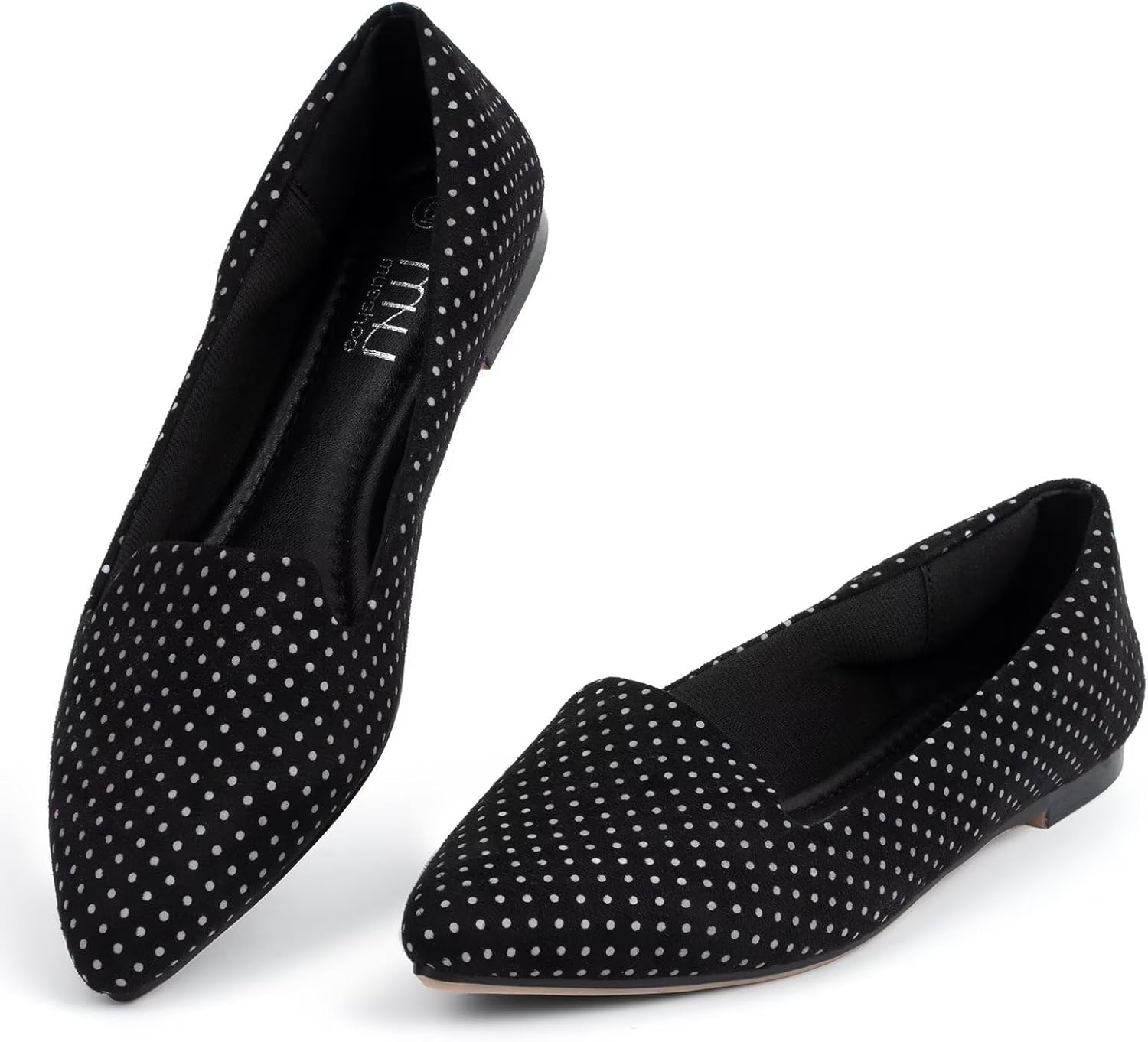 MUSSHOE Flat Shoes for Women - Comfortable Slip On Flats