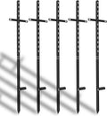Heavy Duty 46 Inch T-Bar Yard Sign Stakes for Outdoor Use