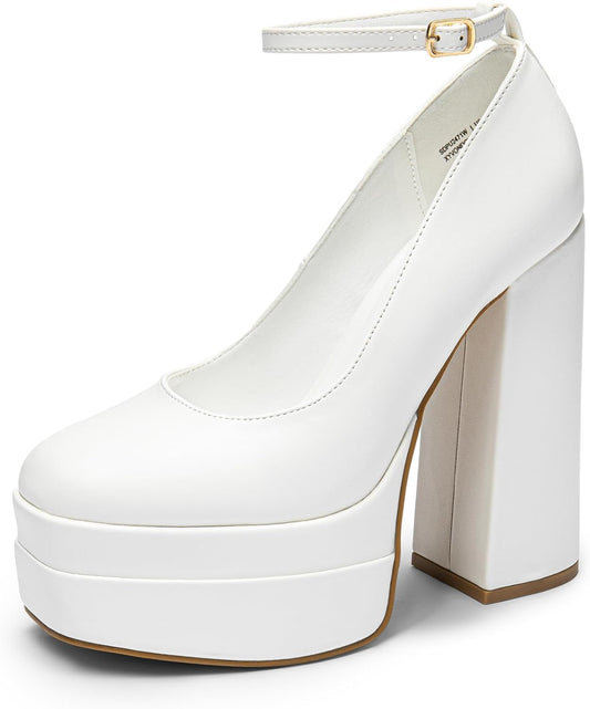 DREAM PAIRS Women's Platform High Heels for Stylish Occasions