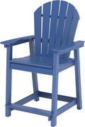 OTSUN Tall Adirondack Chair Navy Blue - Weather Resistant Outdoor Seat