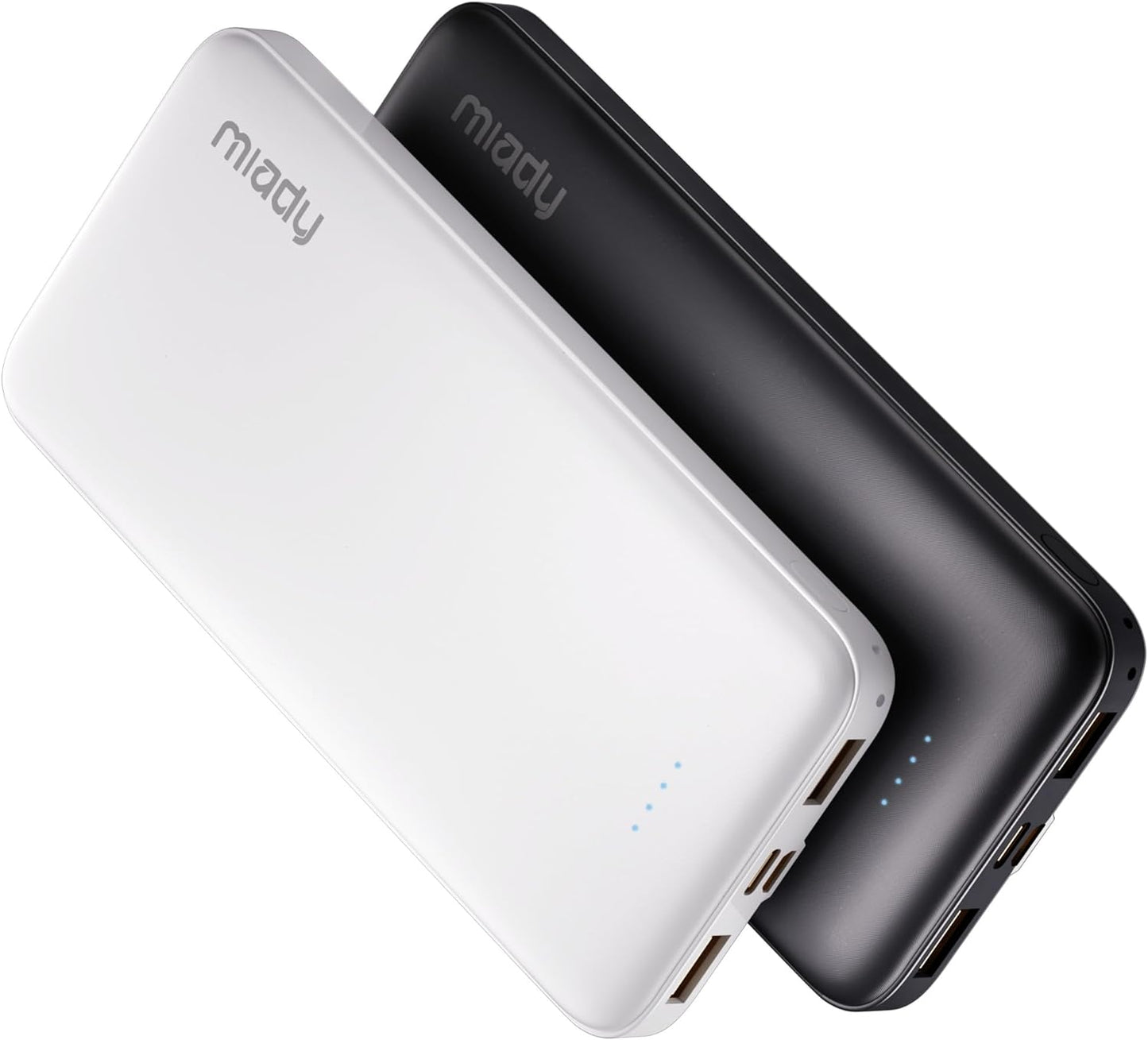 Fast Charge Any Device: Miady 2-Pack 10000mAh Power Bank