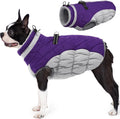 Dog Coat Warm Winter Jacket for Small Dogs - Reflective Turtleneck