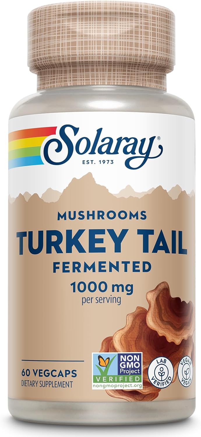 Fermented Turkey Tail Mushroom Supplement for Overall Wellness