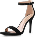 High Heels for Women 4 in Stiletto Open Toe Ankle Strap - Elegant Lift
