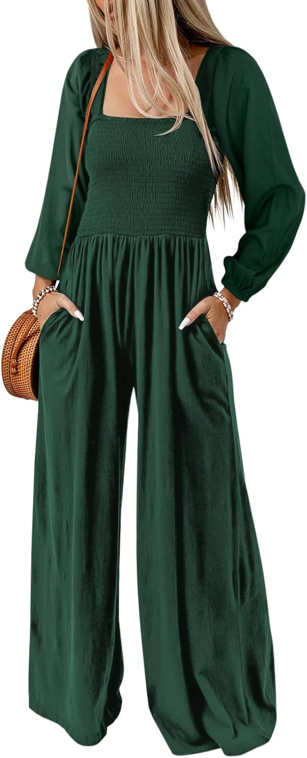 Dokotoo Women's Casual Loose Overalls Jumpsuits for Summer Fun