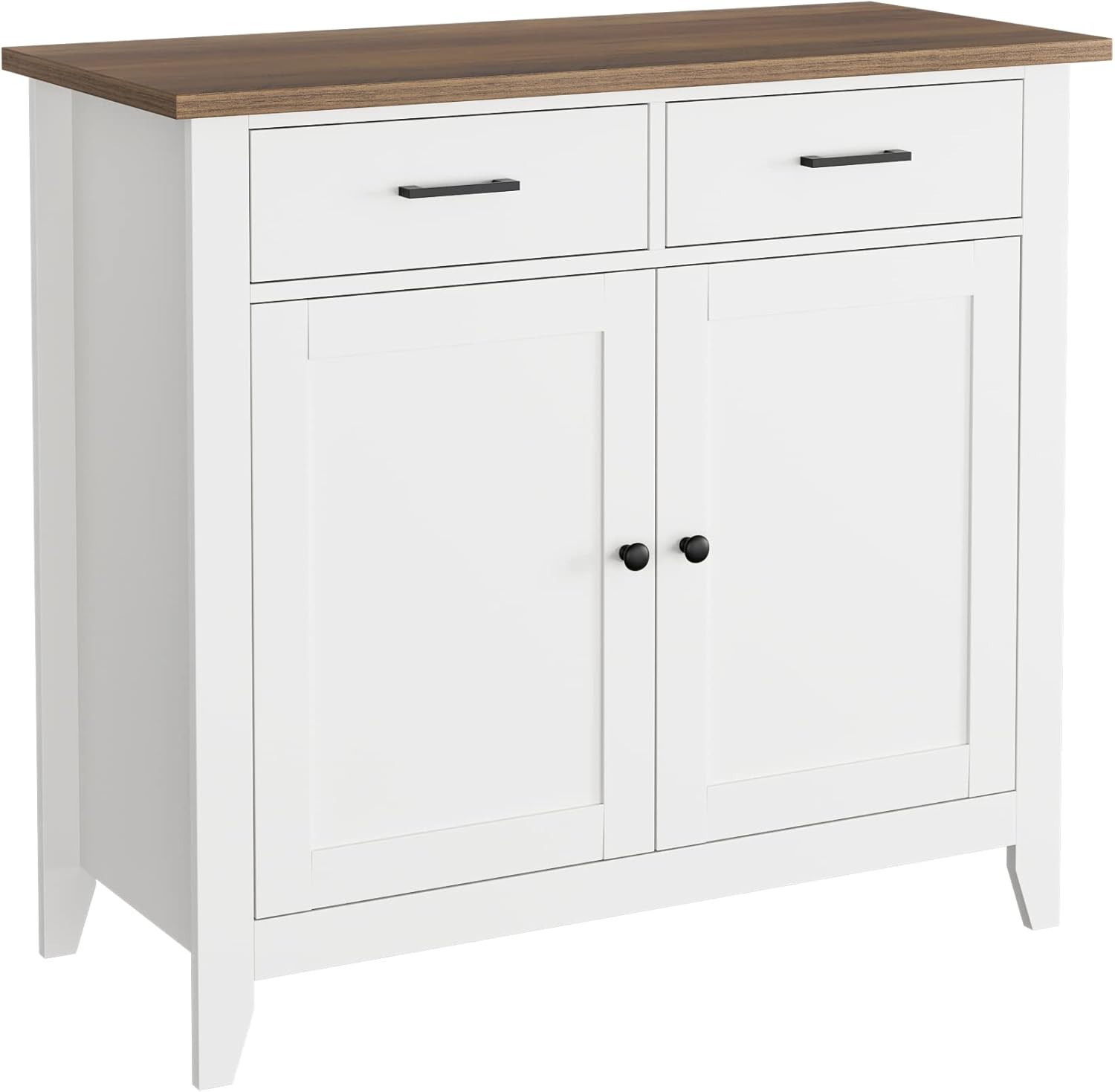 HORSTORS Modern Farmhouse Buffet - Stylish Storage Solution