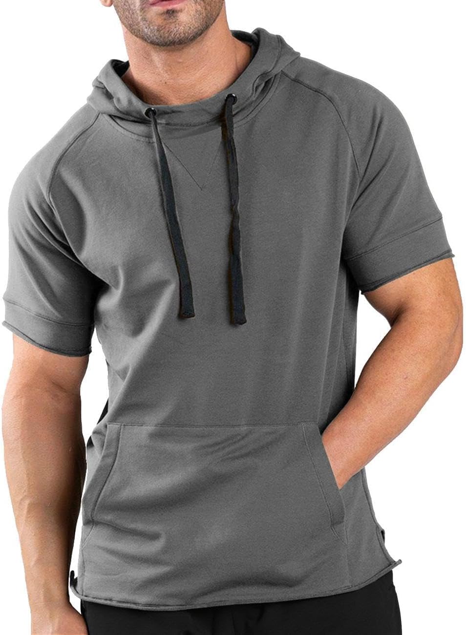 COOFANDY Muscle Fit Hoodie: Stylish & Comfy
