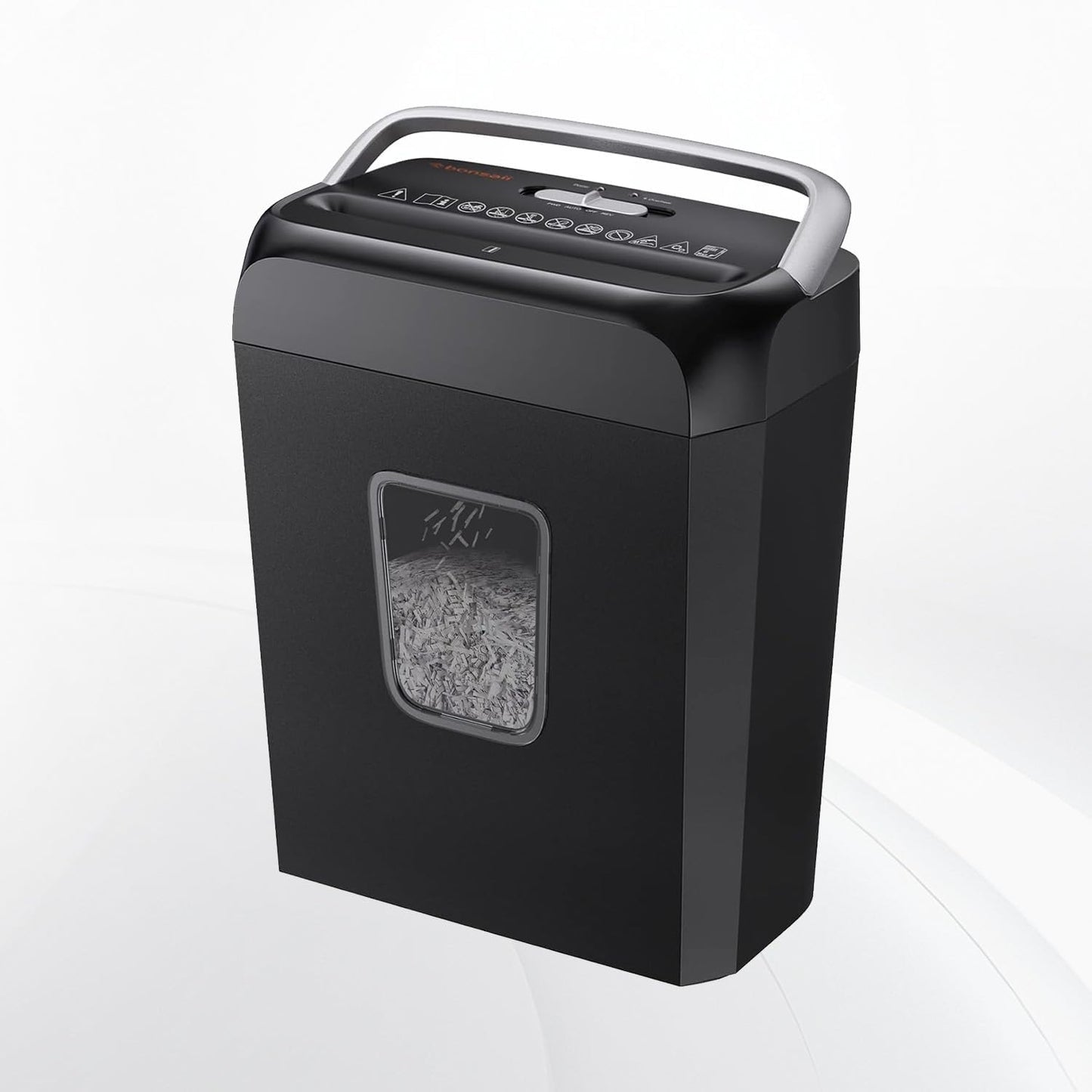 Bonsaii Paper Shredder for Home Office with 3.4-Gallon Bin