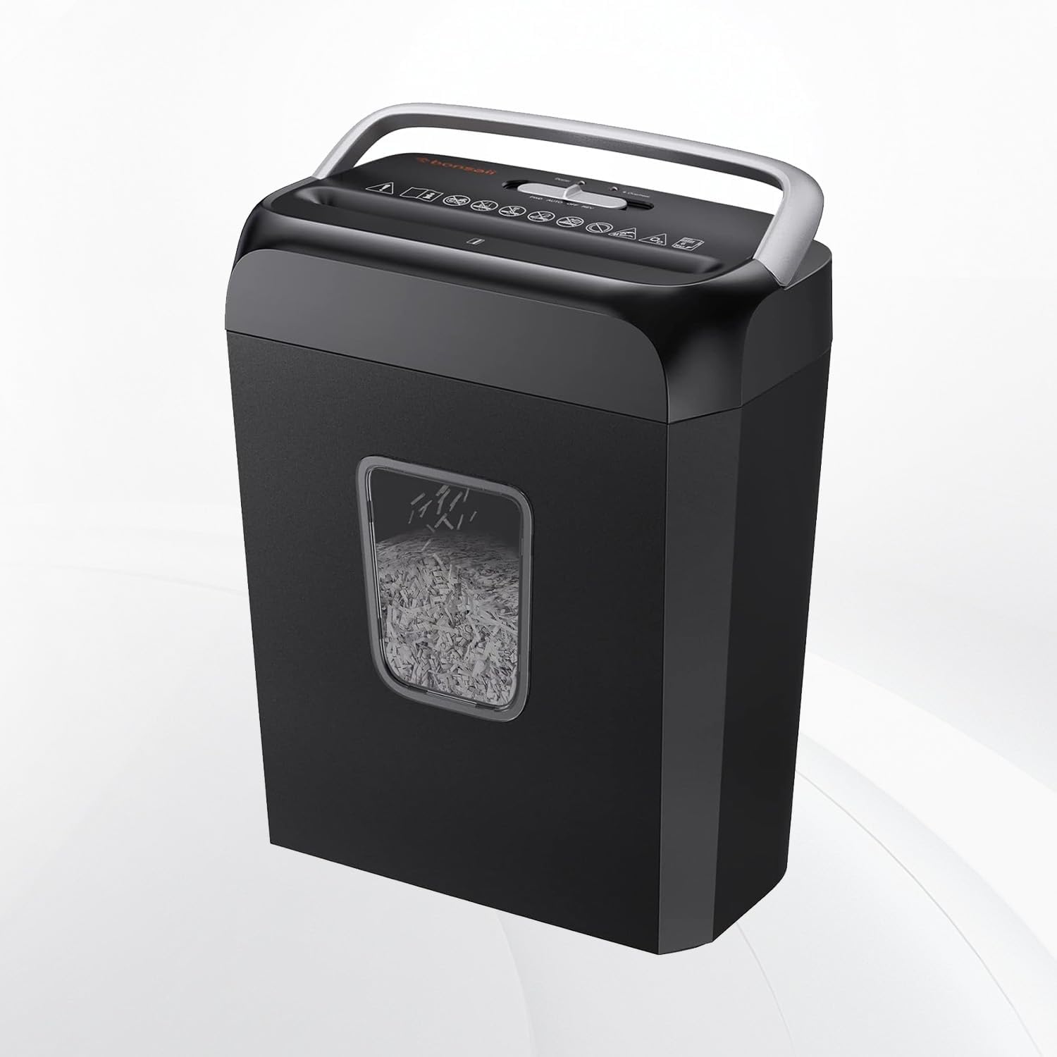 Bonsaii Paper Shredder for Home Office with 3.4-Gallon Bin