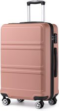 Kono 24 Inch Spinner Luggage Suitcase - Lightweight Checked Carry